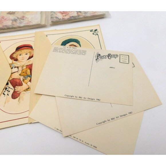 Large Lot of Vintage Jan Hagara Stationery Notecards Envelopes Postcards - Picture 5 of 5